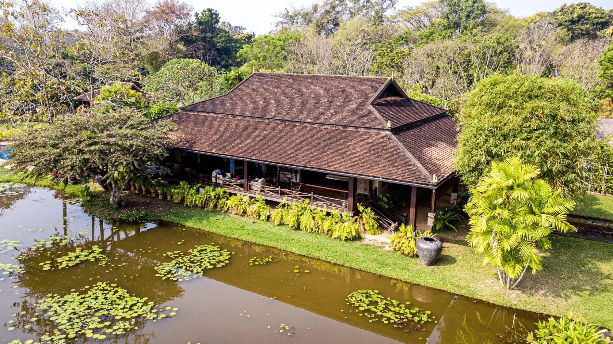(HS353-24) Amazing 24+ Rai Northern Thai Luxury “Sanctuary” Property for Sale in Luang Nuea, Chiang Mai