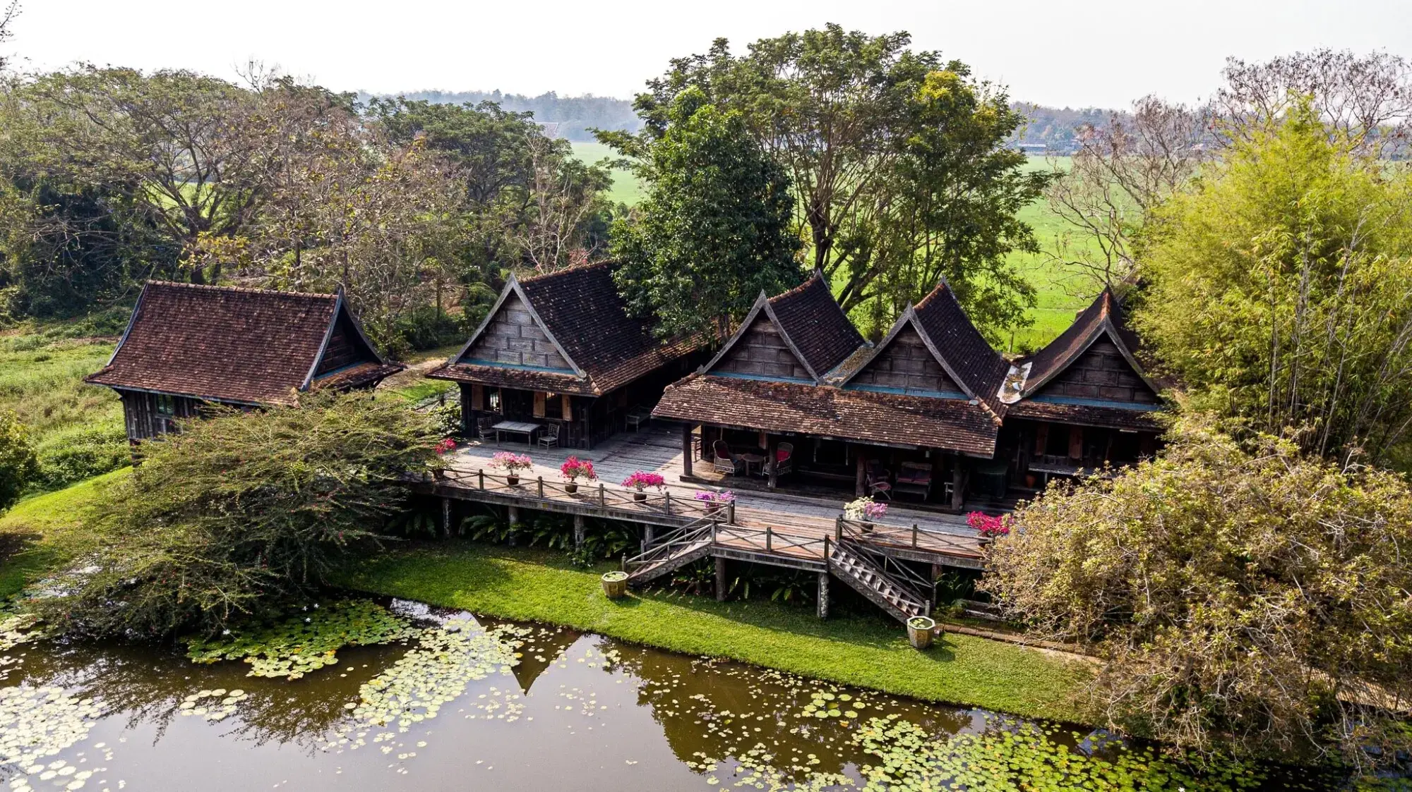 (HS353-24) Amazing 24+ Rai Northern Thai Luxury “Sanctuary” Property for Sale in Luang Nuea, Chiang Mai