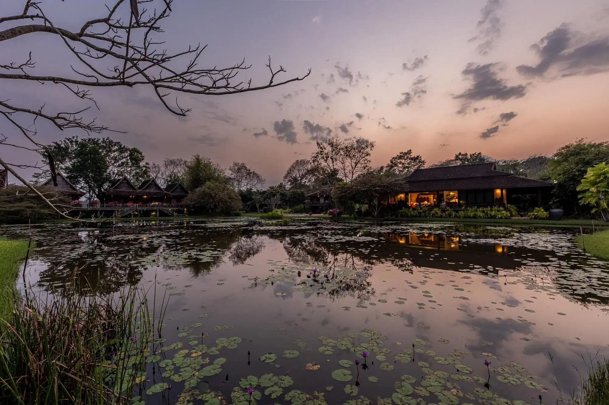 (HS353-24) Amazing 24+ Rai Northern Thai Luxury “Sanctuary” Property for Sale in Luang Nuea, Chiang Mai