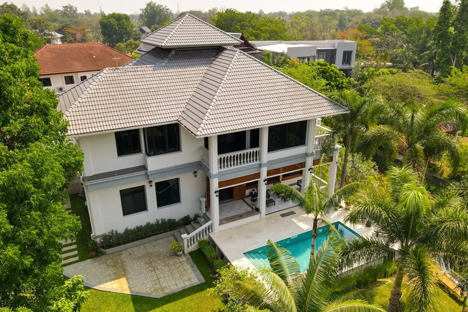 (HS366-06) 4-Bedroom Riverside Pool Villa with Royal Provenance for Sale in Doi Saket