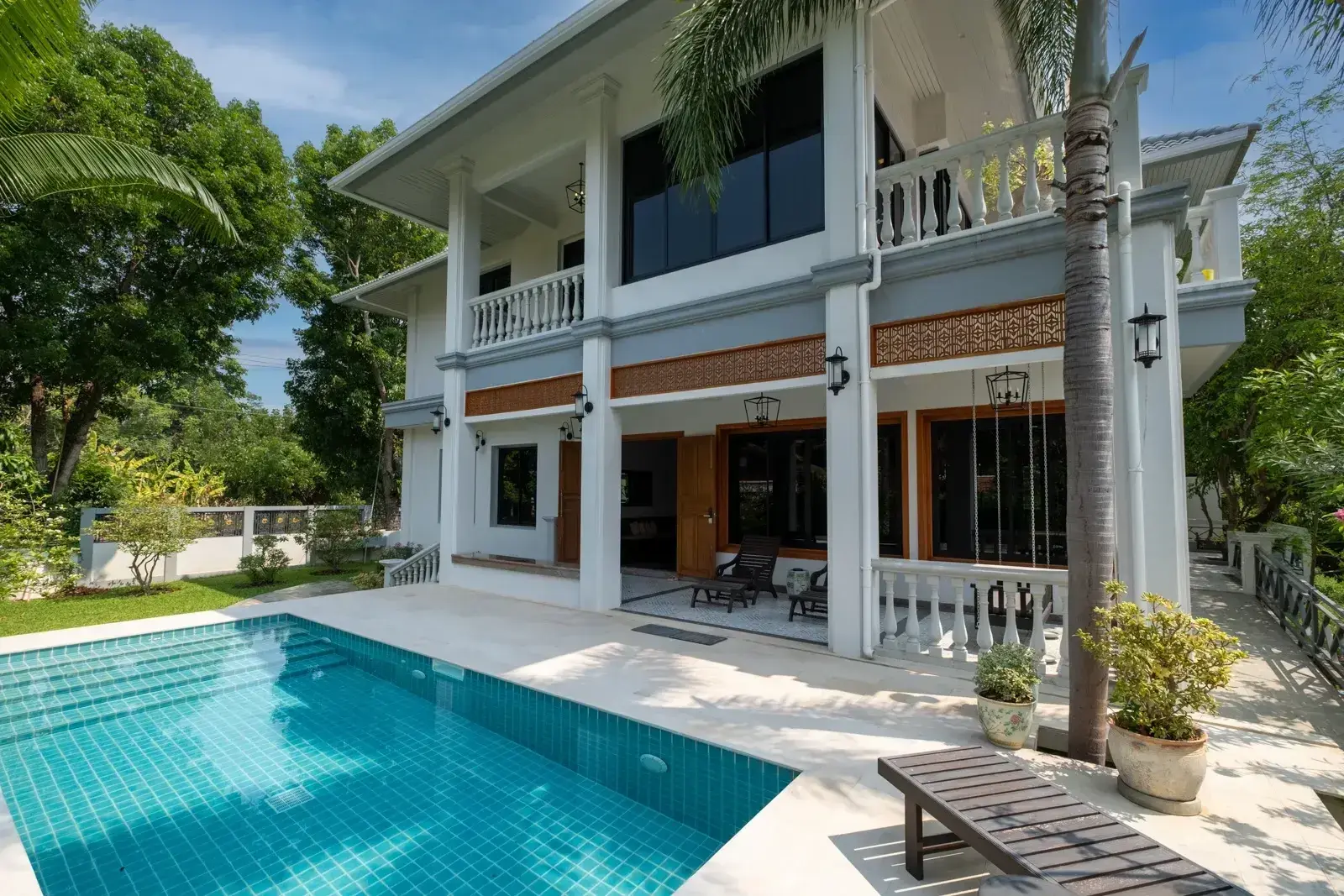 (HS366-06) 4-Bedroom Riverside Pool Villa with Royal Provenance for Sale in Doi Saket