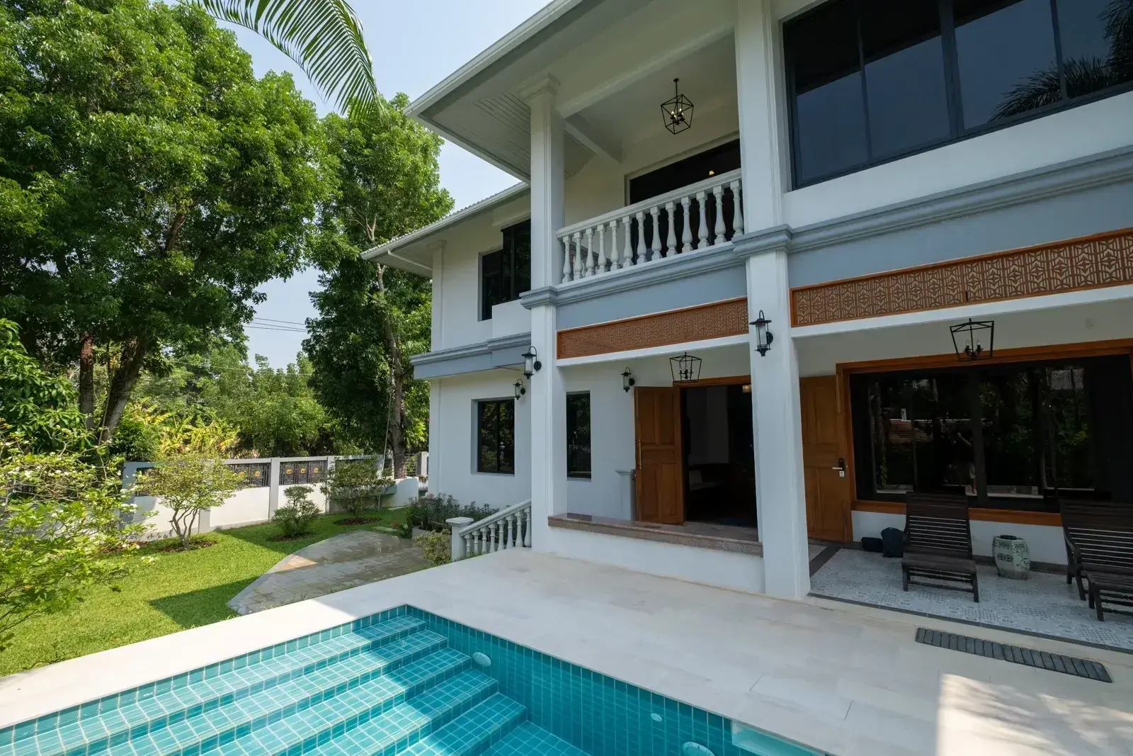 (HS366-06) 4-Bedroom Riverside Pool Villa with Royal Provenance for Sale in Doi Saket