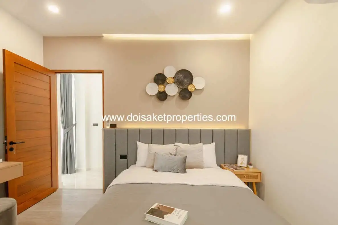 (HS376-03) New Fully-Furnished 3-Bedroom Pool Villa for Sale in Saraphi, Chiang Mai
