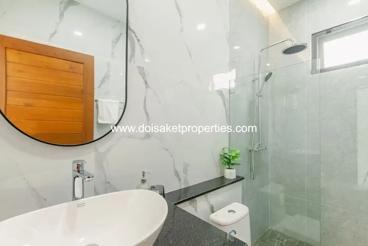 (HS376-03) New Fully-Furnished 3-Bedroom Pool Villa for Sale in Saraphi, Chiang Mai