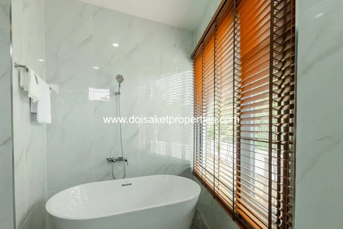 (HS376-03) New Fully-Furnished 3-Bedroom Pool Villa for Sale in Saraphi, Chiang Mai