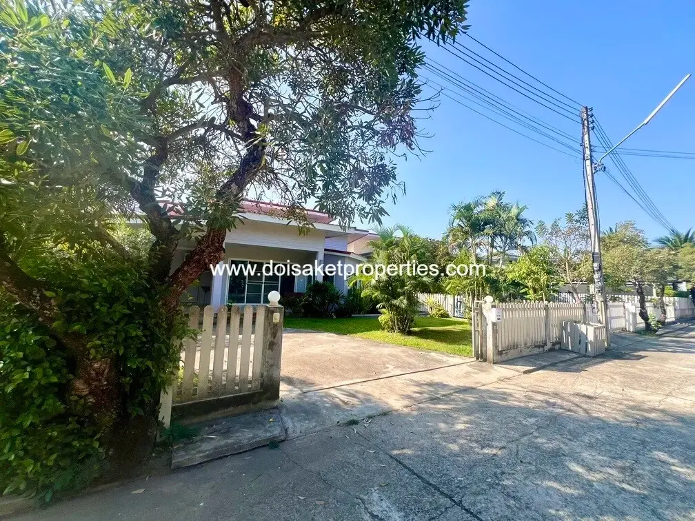 (HS373-03) Fully-Furnished 3-Bedroom Single-Storey Home for Sale in Talat Kwan, Doi Saket
