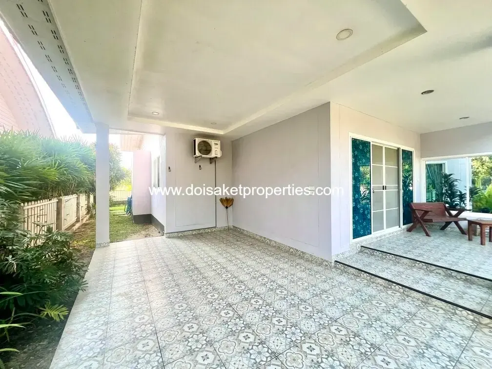 (HS373-03) Fully-Furnished 3-Bedroom Single-Storey Home for Sale in Talat Kwan, Doi Saket
