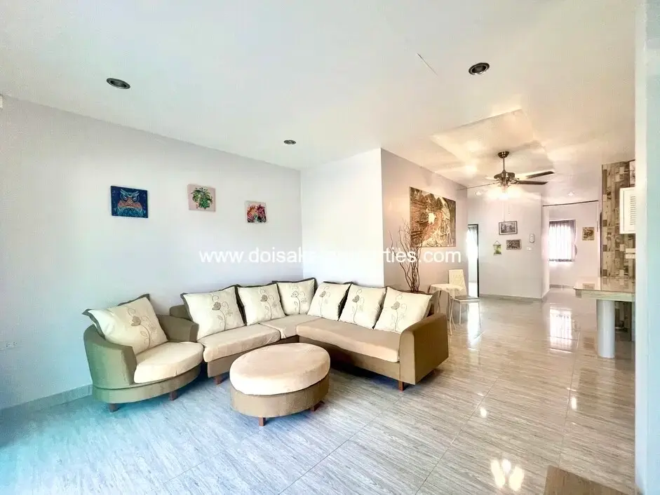 (HS373-03) Fully-Furnished 3-Bedroom Single-Storey Home for Sale in Talat Kwan, Doi Saket
