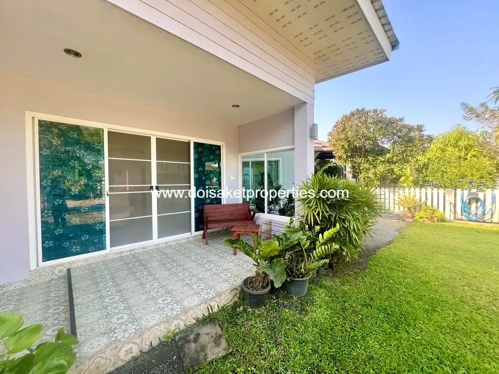 (HS373-03) Fully-Furnished 3-Bedroom Single-Storey Home for Sale in Talat Kwan, Doi Saket