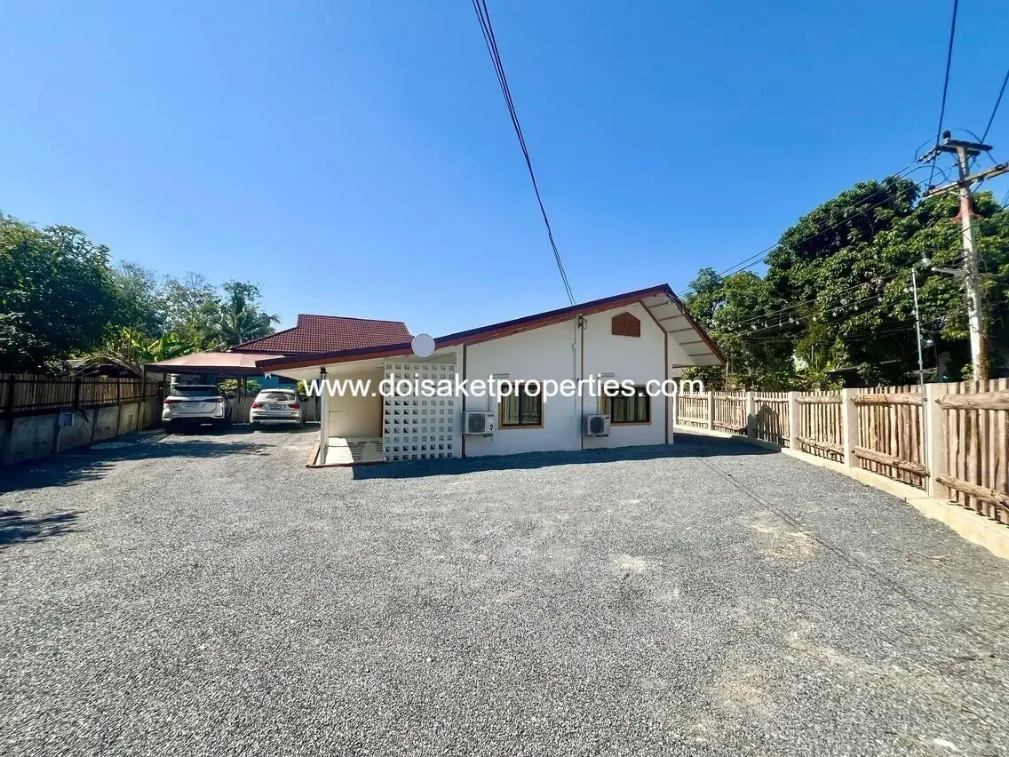 (HR226-02) 2-Bedroom House For Rent in a Quiet but Convenient Location in Choeng Doi, Doi Saket