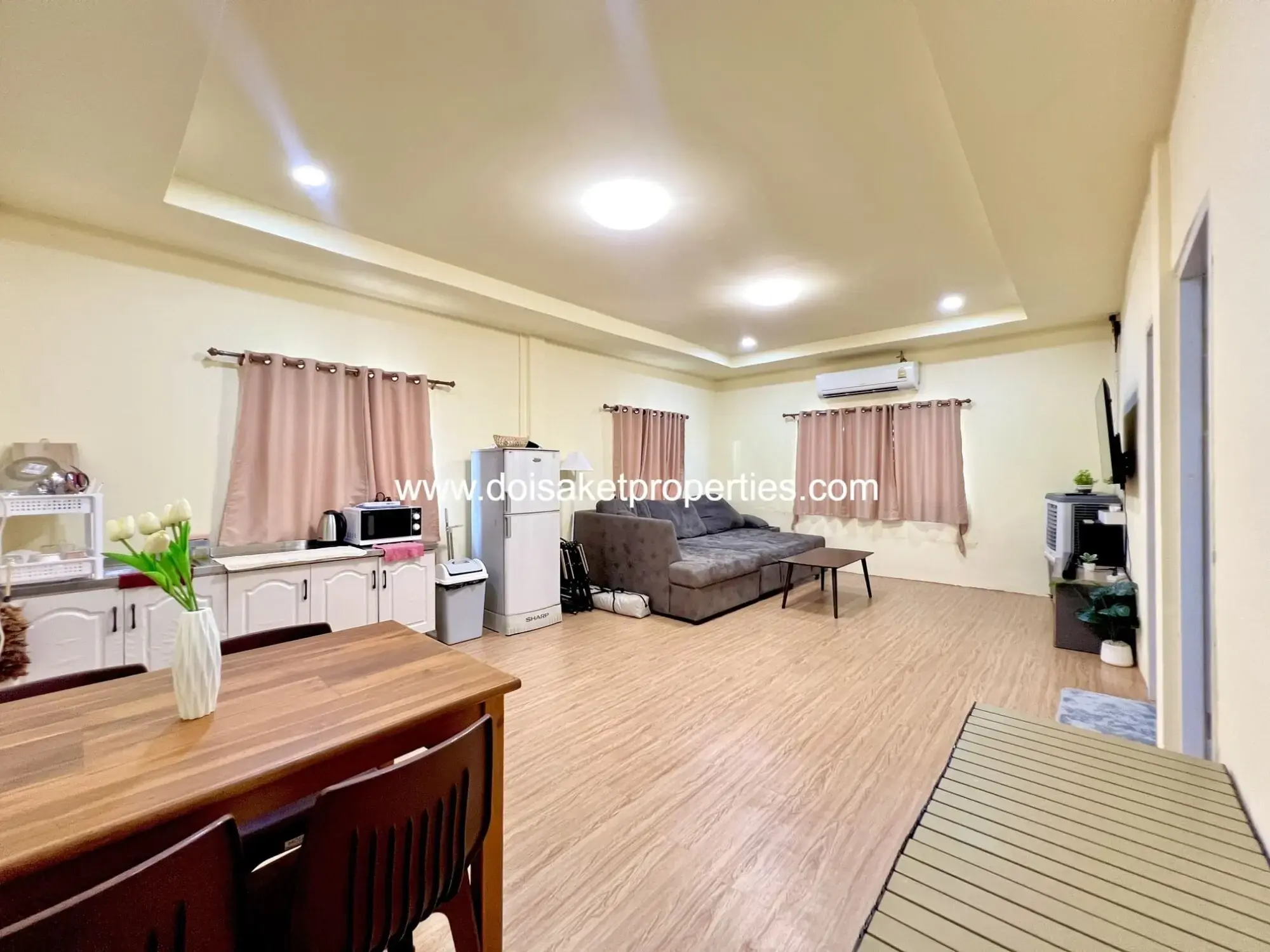 (HR226-02) 2-Bedroom House For Rent in a Quiet but Convenient Location in Choeng Doi, Doi Saket