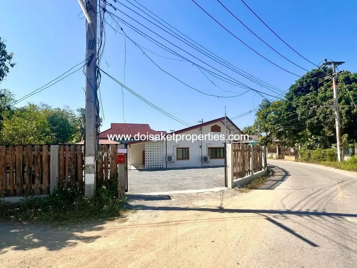 (HR226-02) 2-Bedroom House For Rent in a Quiet but Convenient Location in Choeng Doi, Doi Saket