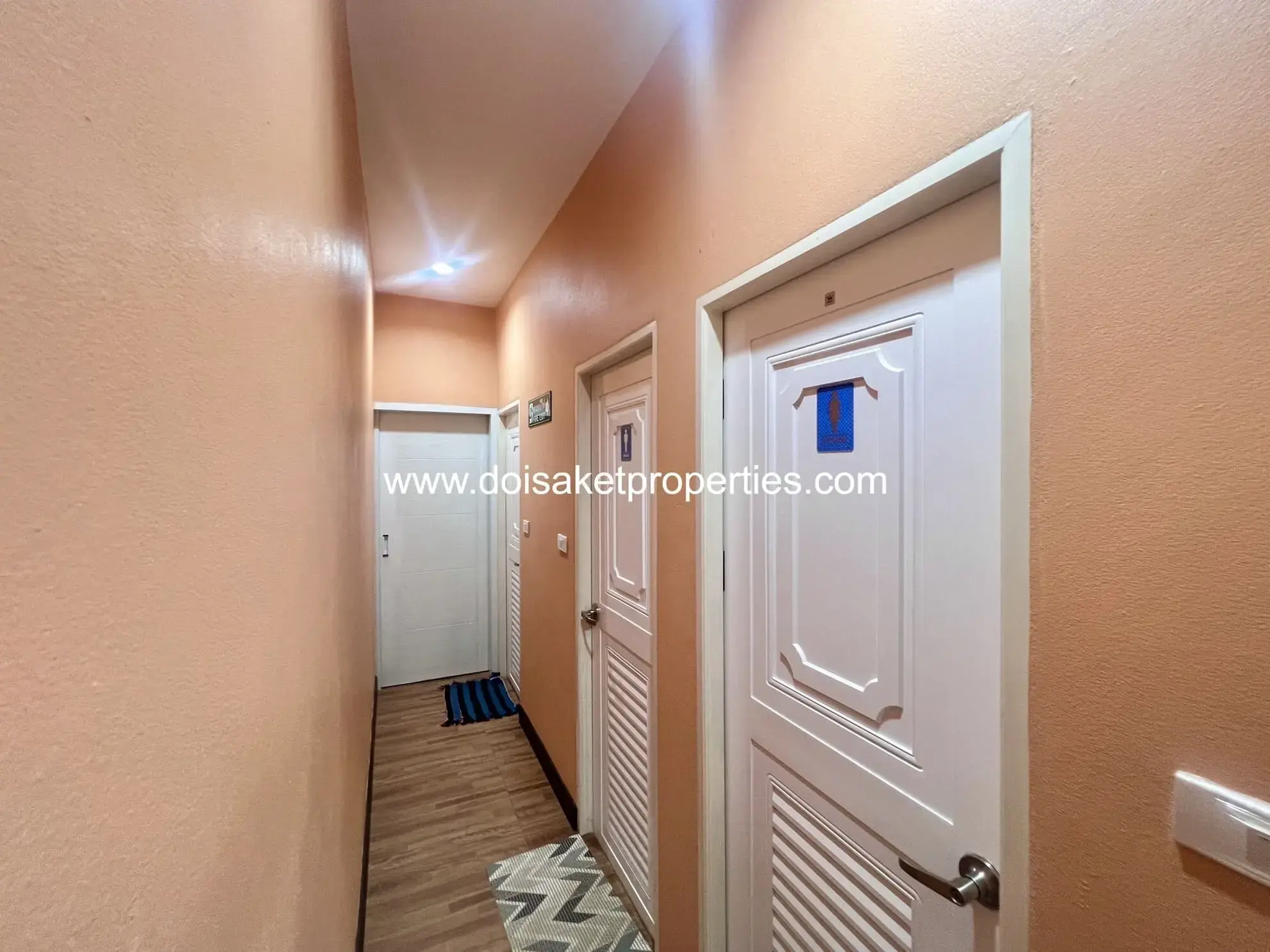 (HS375-01) 1+ Rai Property on a Main Road with Many Business Opportunities for Sale in Luang Nuea, Doi Saket
