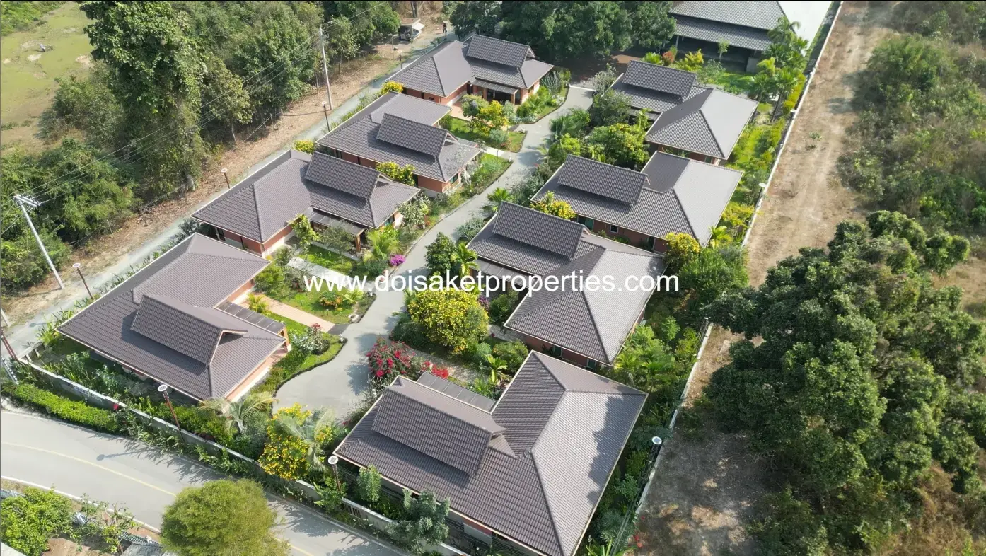 (HS377-01) Brand New Senior Living Residences for Sale and Rent in Doi Saket, Chiang Mai, Thailand