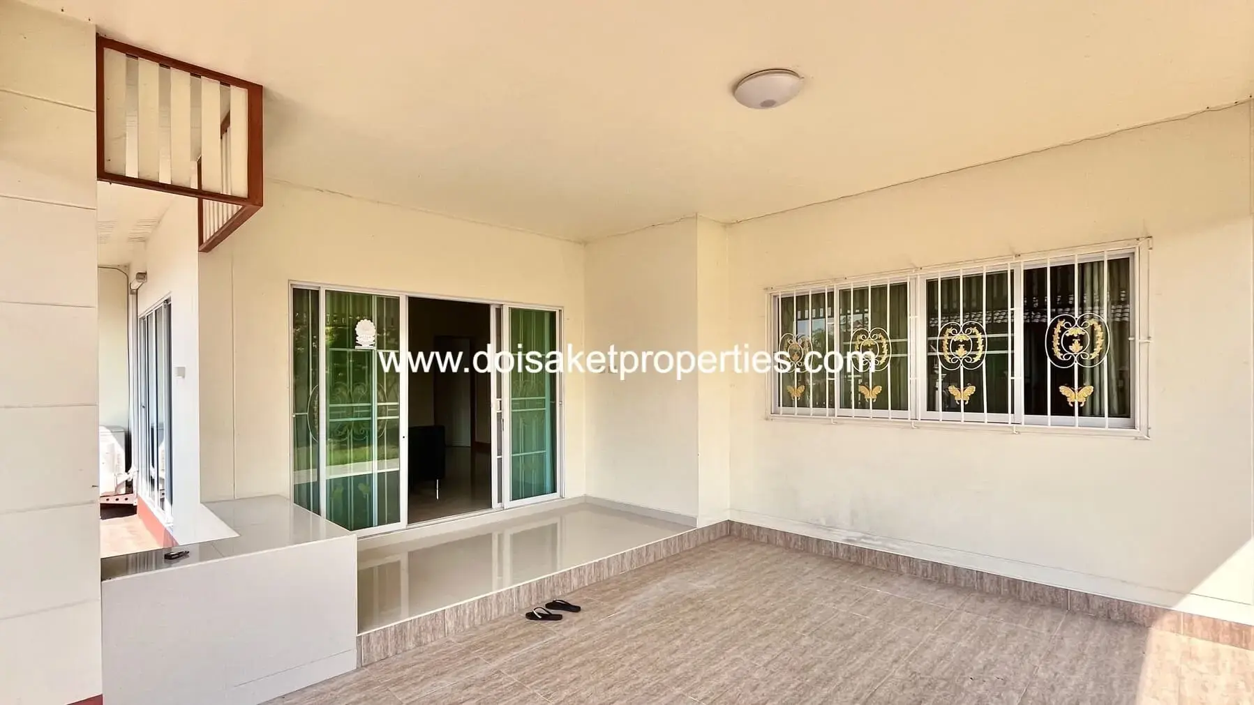 (HR228-03) Great 3-Bedroom Family Home for Rent in Talat Khwan, Doi Saket, Chiang Mai