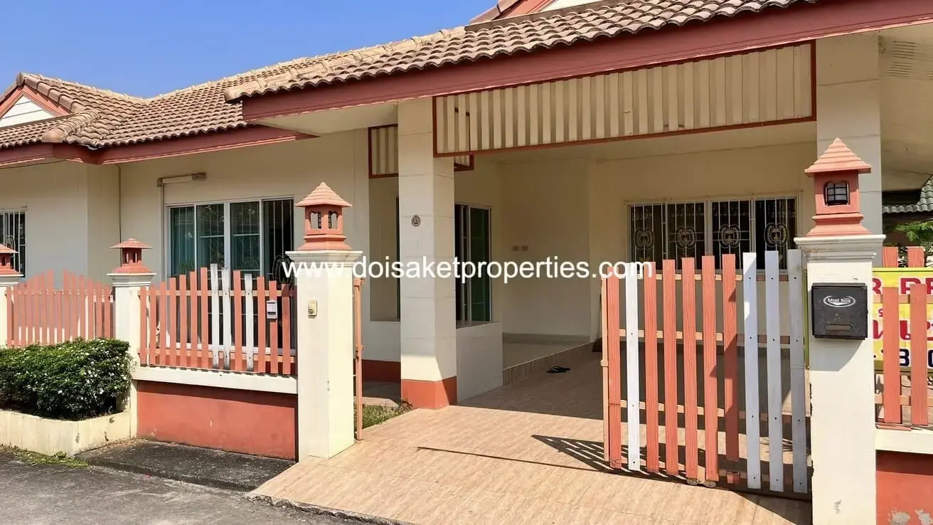 (HR228-03) Great 3-Bedroom Family Home for Rent in Talat Khwan, Doi Saket, Chiang Mai