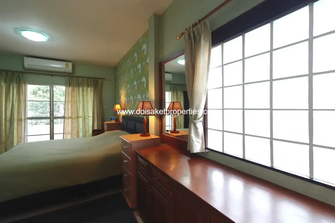 (HS378-03) Nice Fully-Furnished 3 Bedroom Home for Sale in San Na Meng, San Sai, Chiang Mai
