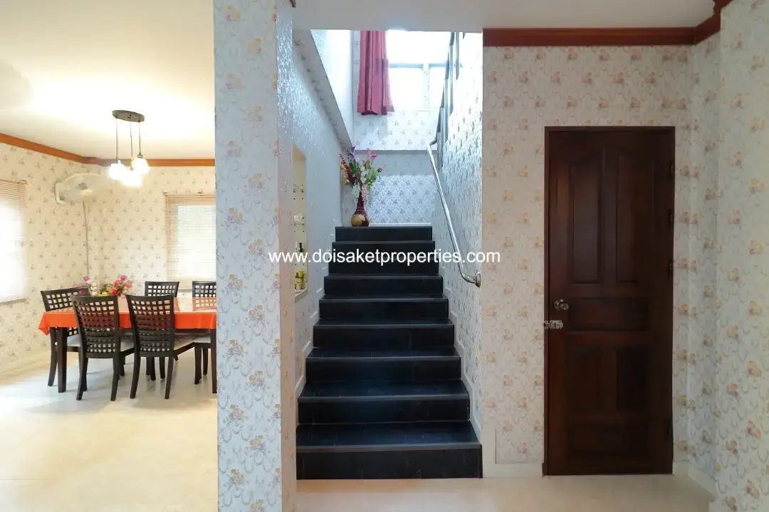 (HS378-03) Nice Fully-Furnished 3 Bedroom Home for Sale in San Na Meng, San Sai, Chiang Mai