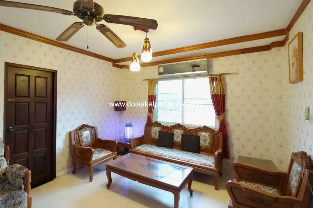 (HS378-03) Nice Fully-Furnished 3 Bedroom Home for Sale in San Na Meng, San Sai, Chiang Mai