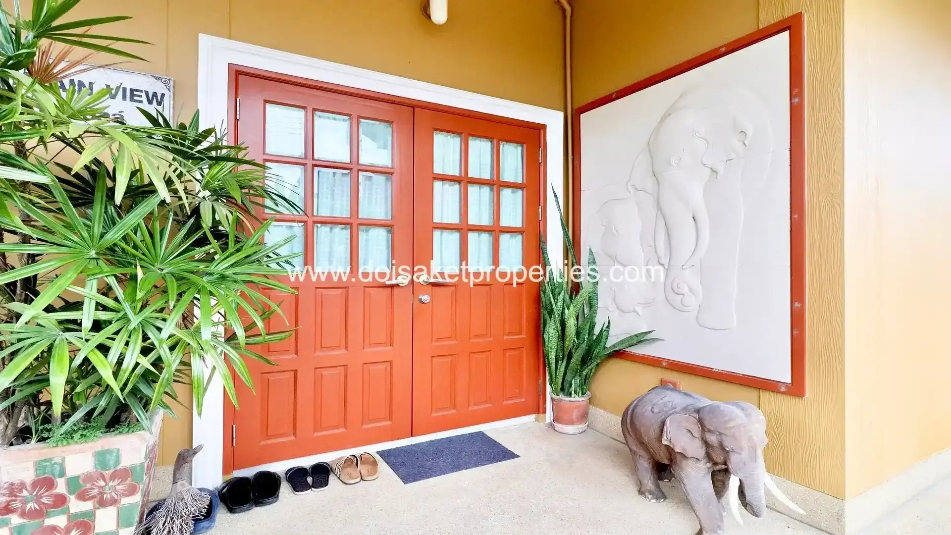 (HS381-02) Charming 2-Bedroom Home with Private Pool and Rice Field Views in Pa Pong, Doi Saket
