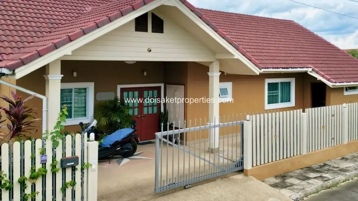 (HS381-02) Charming 2-Bedroom Home with Private Pool and Rice Field Views in Pa Pong, Doi Saket