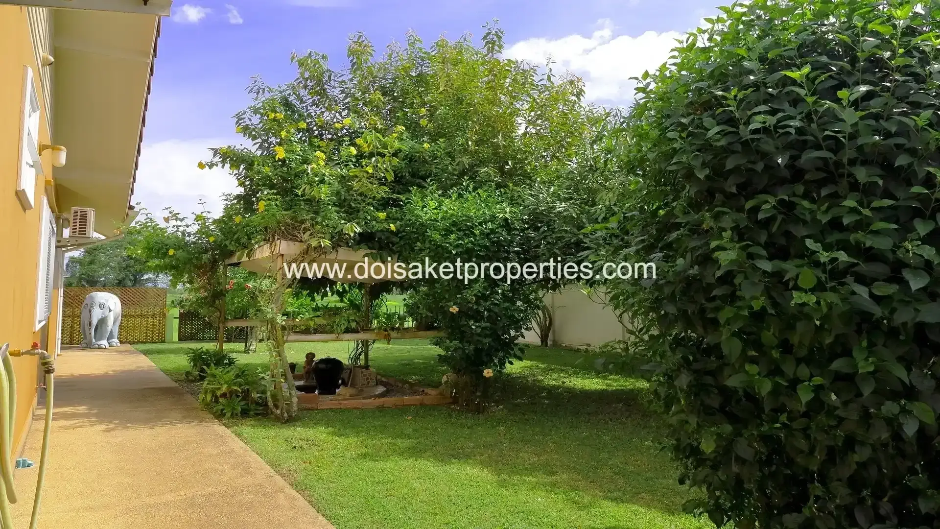 (HS381-02) Charming 2-Bedroom Home with Private Pool and Rice Field Views in Pa Pong, Doi Saket