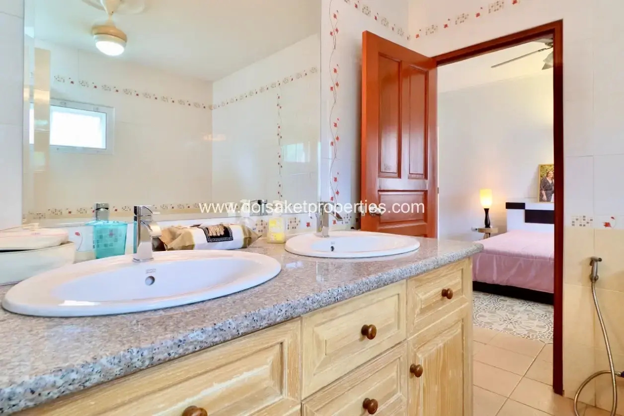 (HS381-02) Charming 2-Bedroom Home with Private Pool and Rice Field Views in Pa Pong, Doi Saket