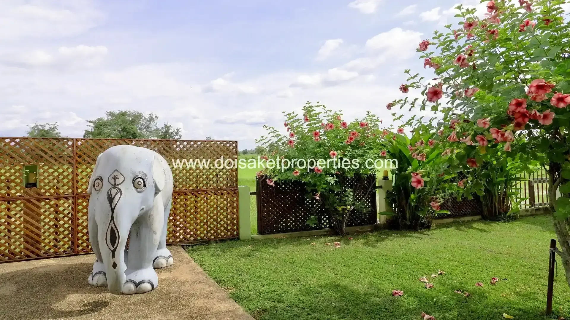 (HS381-02) Charming 2-Bedroom Home with Private Pool and Rice Field Views in Pa Pong, Doi Saket