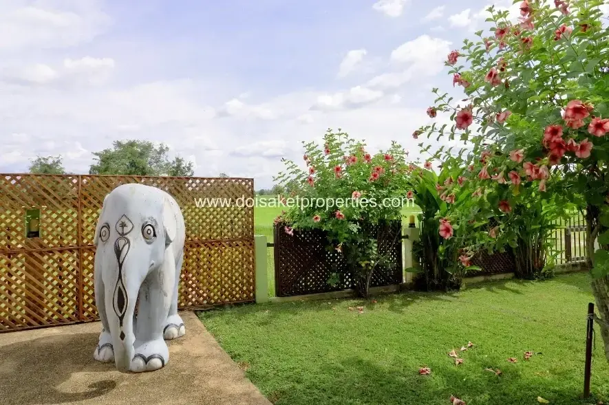 (HS381-02) Charming 2-Bedroom Home with Private Pool and Rice Field Views in Pa Pong, Doi Saket
