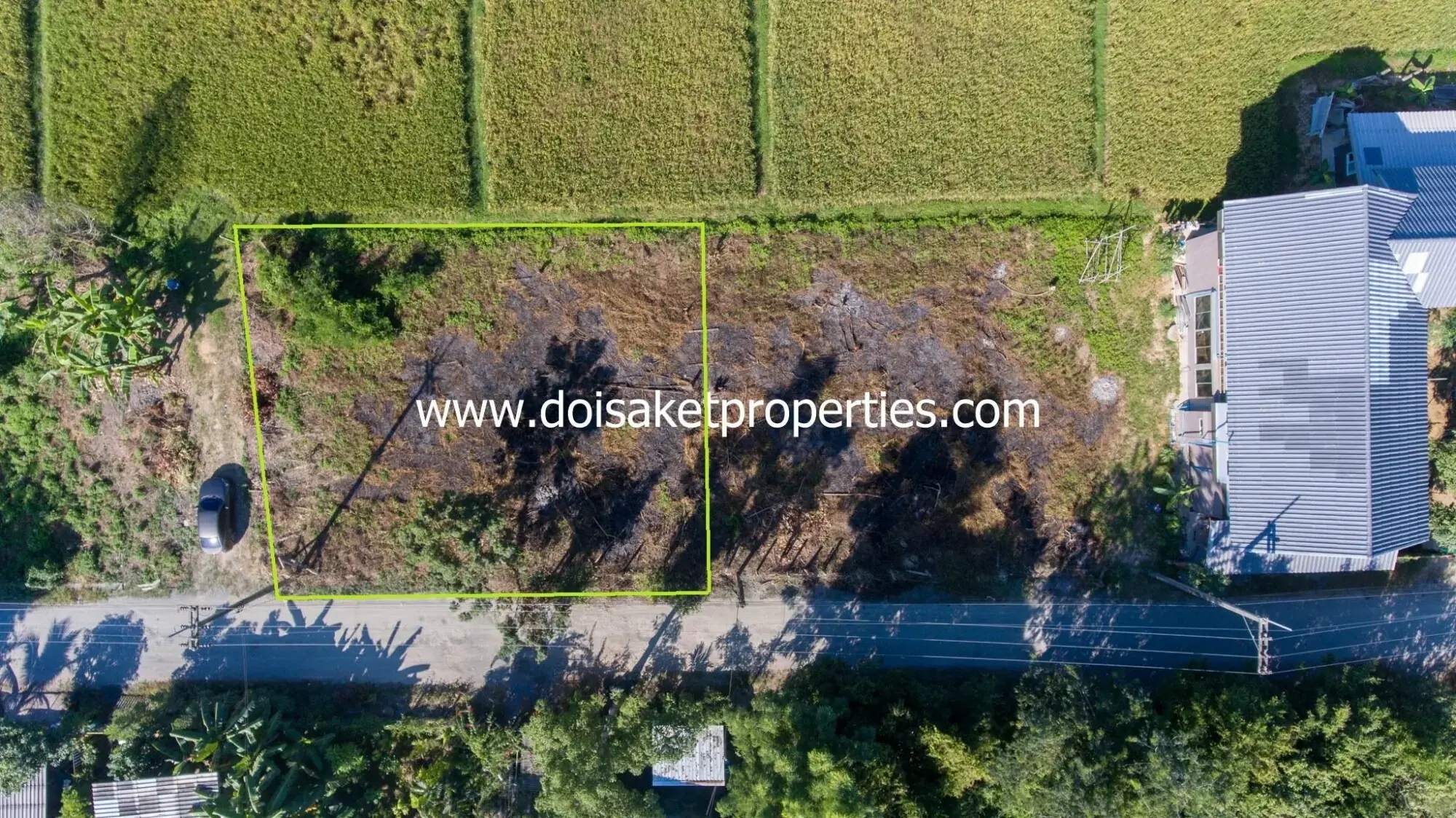 (LS341-00) Nice Plot of Land with Great View for Sale in Sa-Nga Ban, Doi Saket