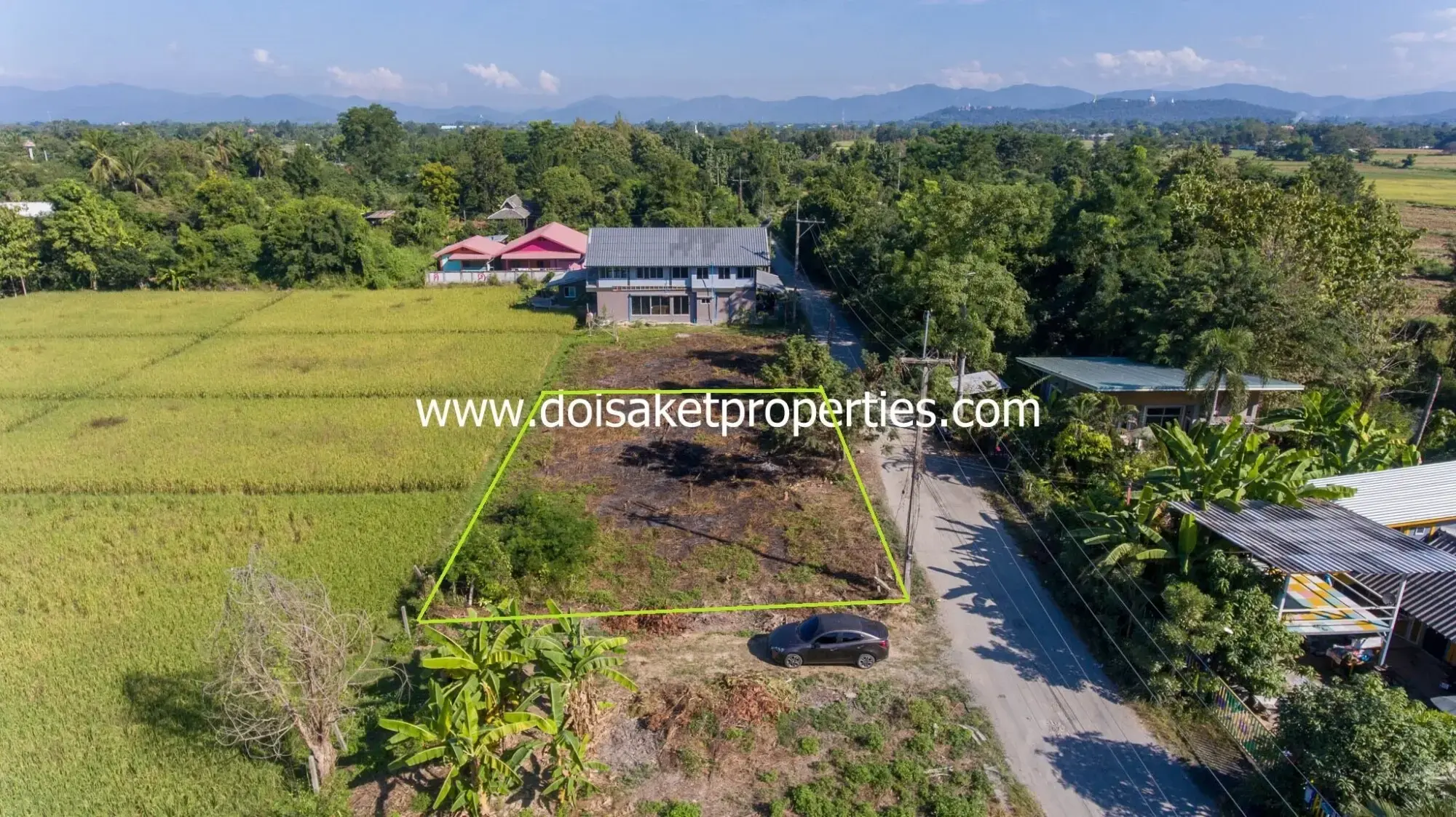 (LS341-00) Nice Plot of Land with Great View for Sale in Sa-Nga Ban, Doi Saket