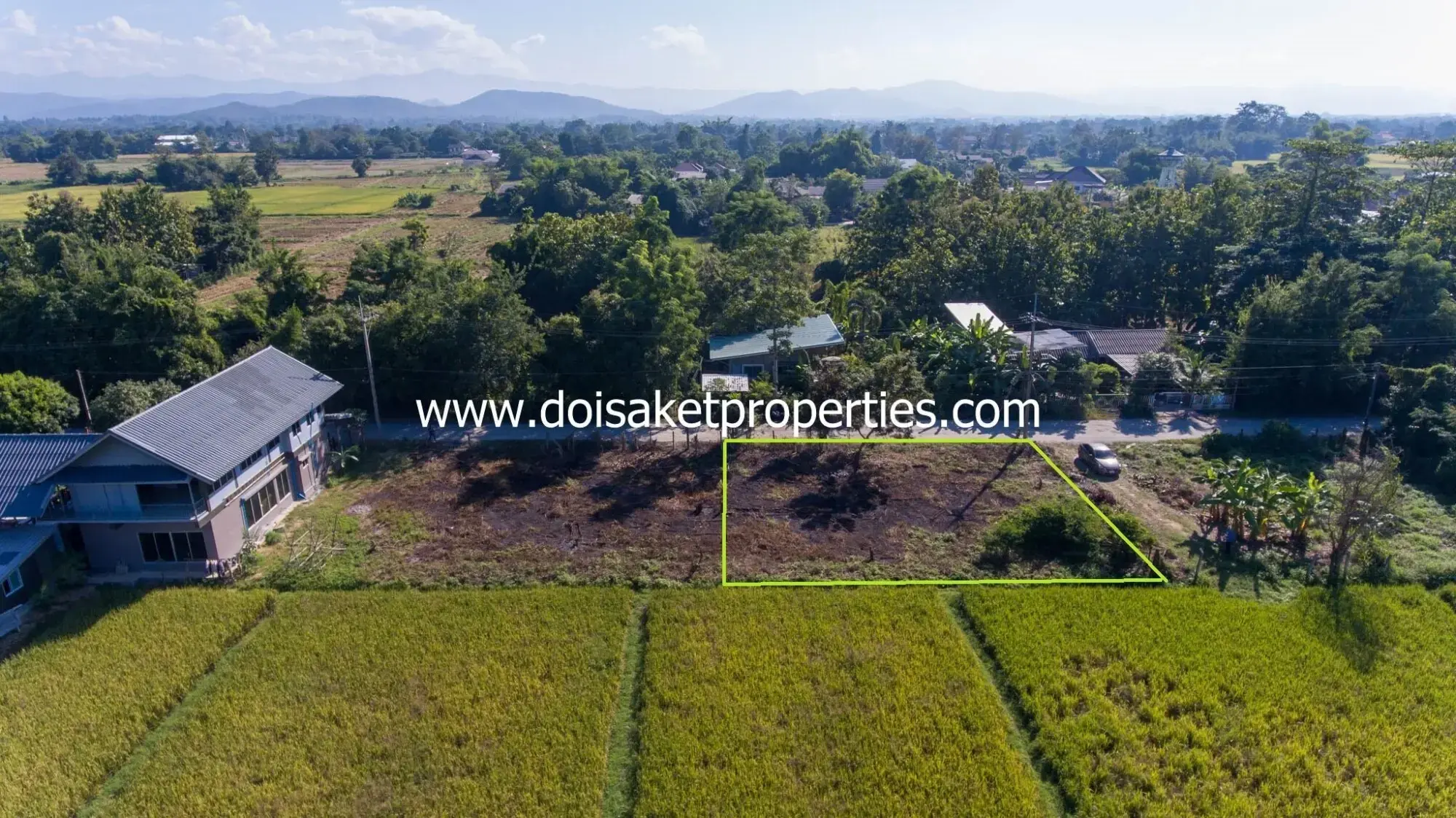 (LS341-00) Nice Plot of Land with Great View for Sale in Sa-Nga Ban, Doi Saket