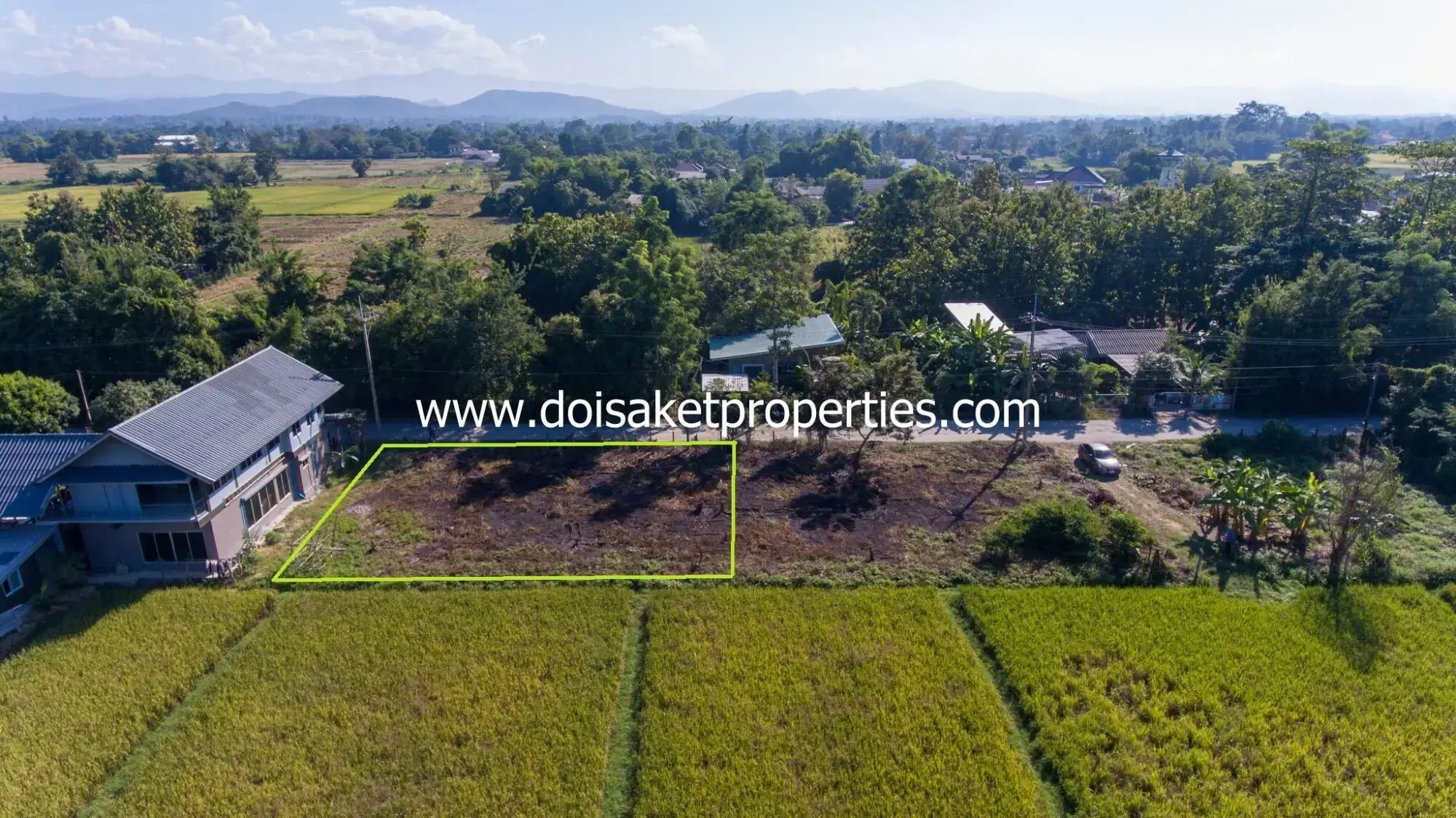 (LS342-00) Nice Plot of Land with Great View for Sale in Sa-Nga Ban, Doi Saket