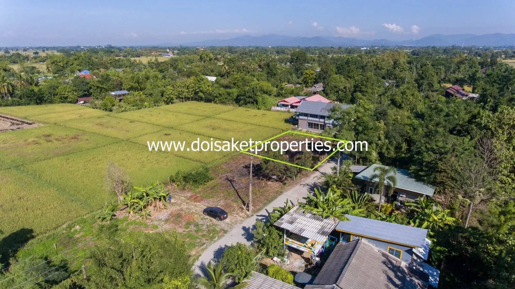 (LS342-00) Nice Plot of Land with Great View for Sale in Sa-Nga Ban, Doi Saket