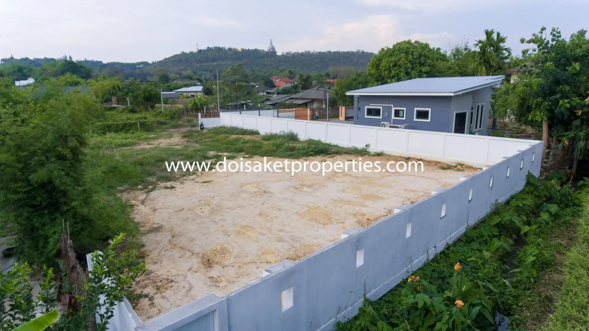 (LS349-00) Excellent Half-Rai Ready-to-Build Plot of Land  for Sale in Choeng Doi, Doi Saket