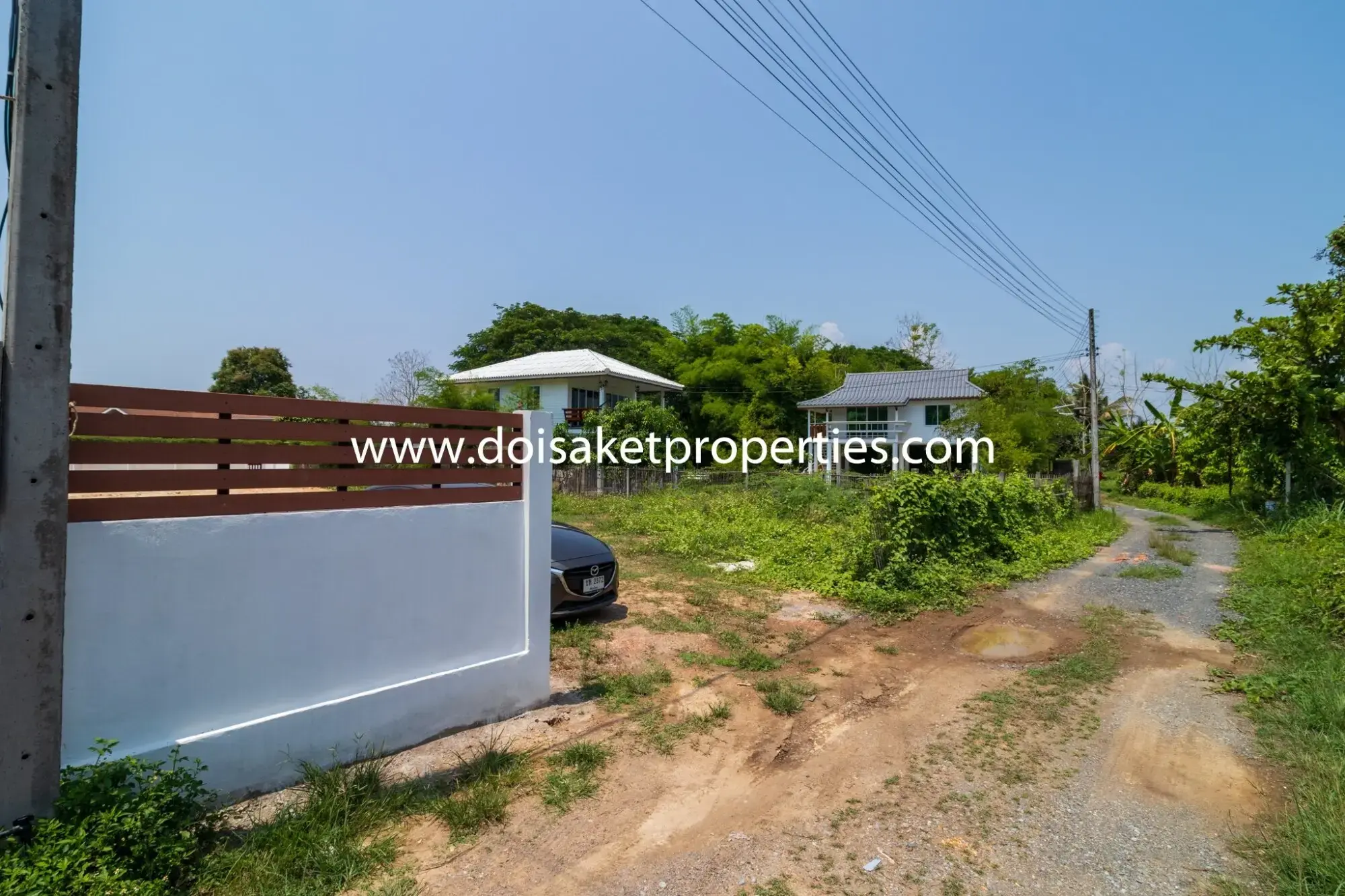 (LS349-00) Excellent Half-Rai Ready-to-Build Plot of Land  for Sale in Choeng Doi, Doi Saket