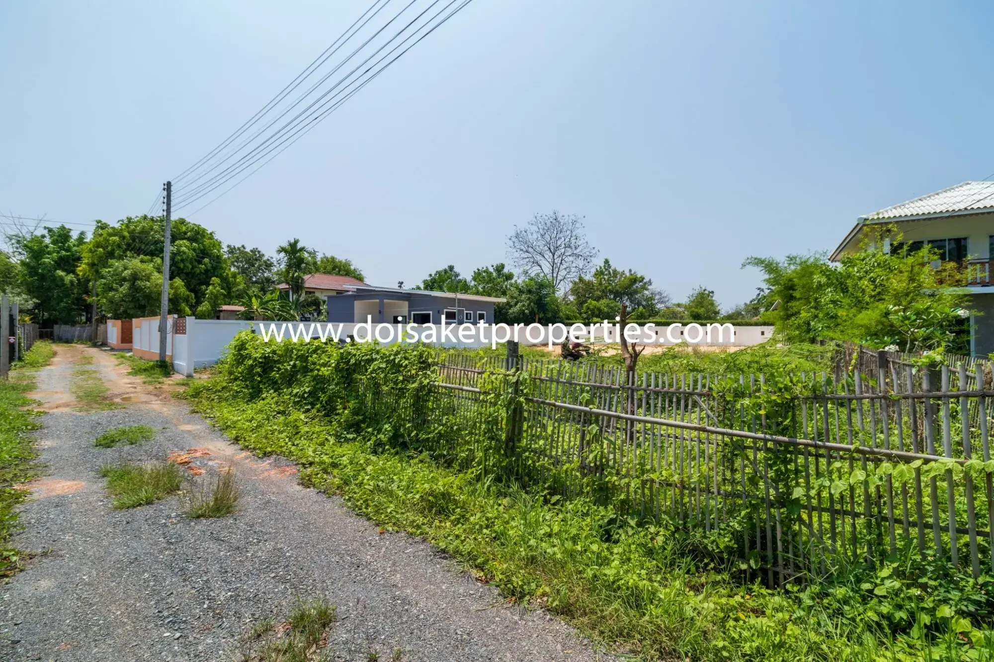 (LS349-00) Excellent Half-Rai Ready-to-Build Plot of Land  for Sale in Choeng Doi, Doi Saket