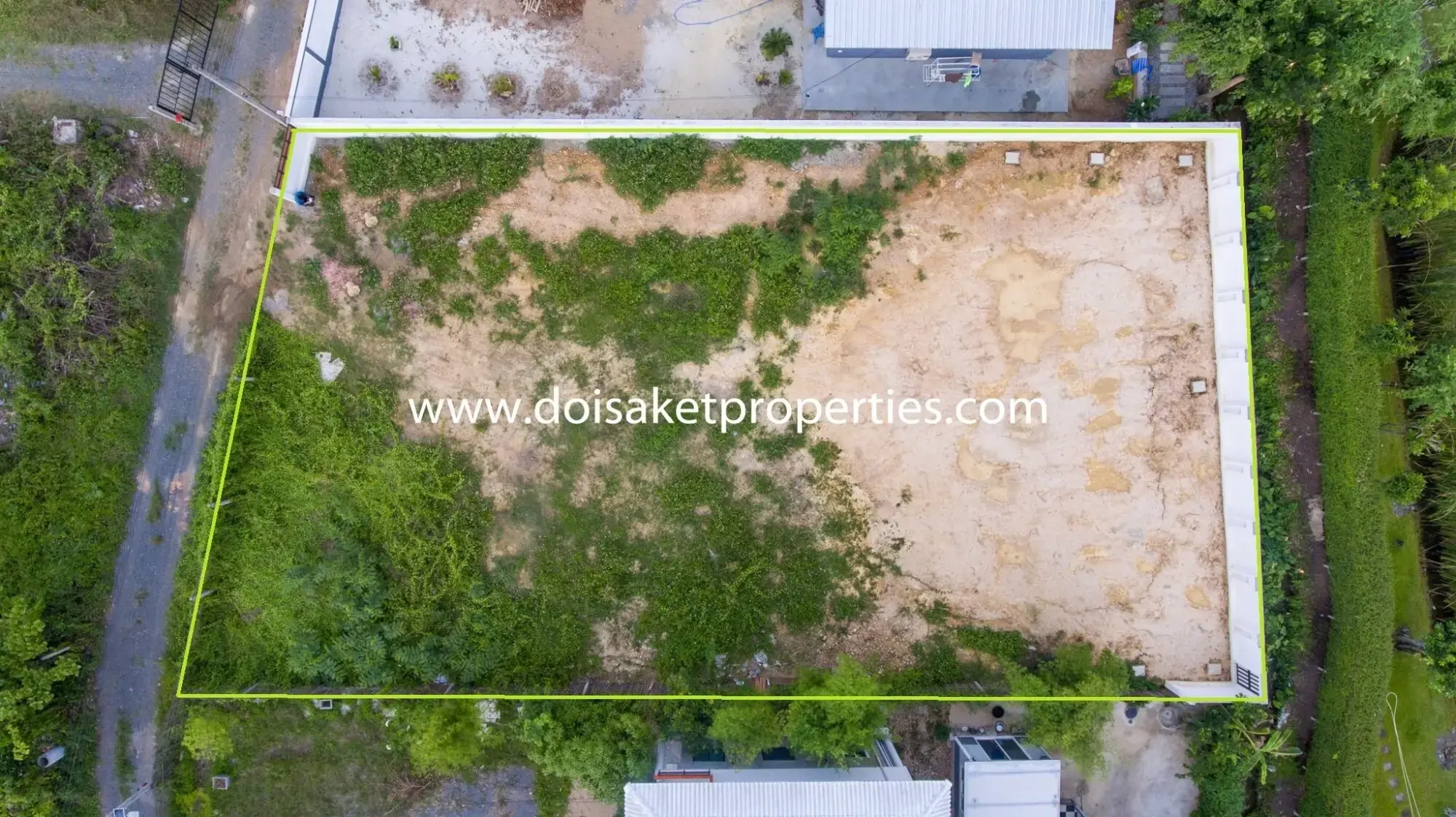 (LS349-00) Excellent Half-Rai Ready-to-Build Plot of Land  for Sale in Choeng Doi, Doi Saket
