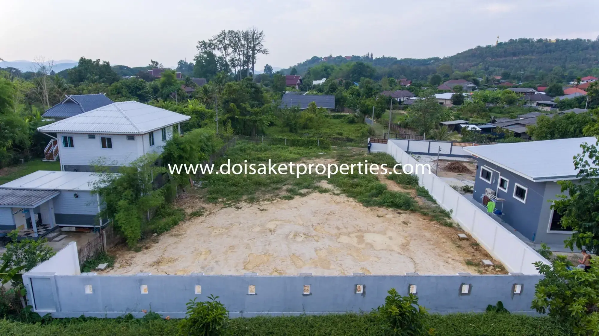 (LS349-00) Excellent Half-Rai Ready-to-Build Plot of Land  for Sale in Choeng Doi, Doi Saket