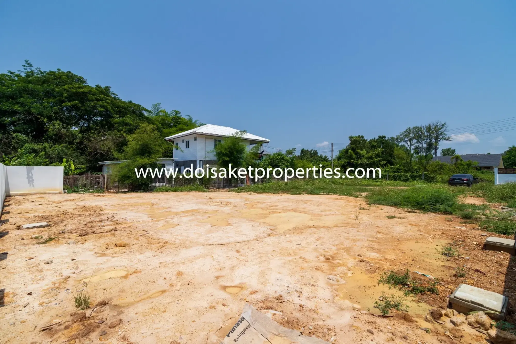 (LS349-00) Excellent Half-Rai Ready-to-Build Plot of Land  for Sale in Choeng Doi, Doi Saket
