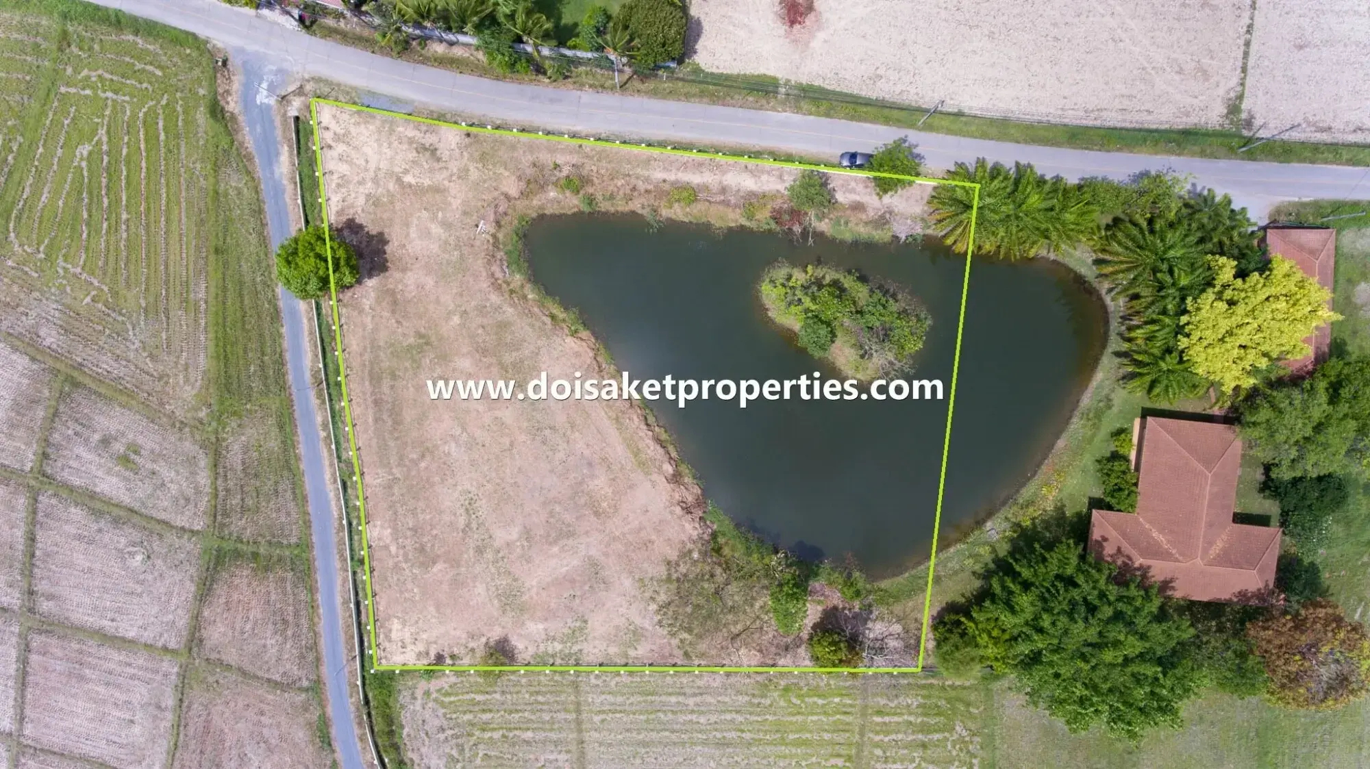 (LS363-02) Almost 3 Rai of Ready-to-Build Land with Incredible Views for Sale in a Great Location in Luang Nuea, Doi Saket