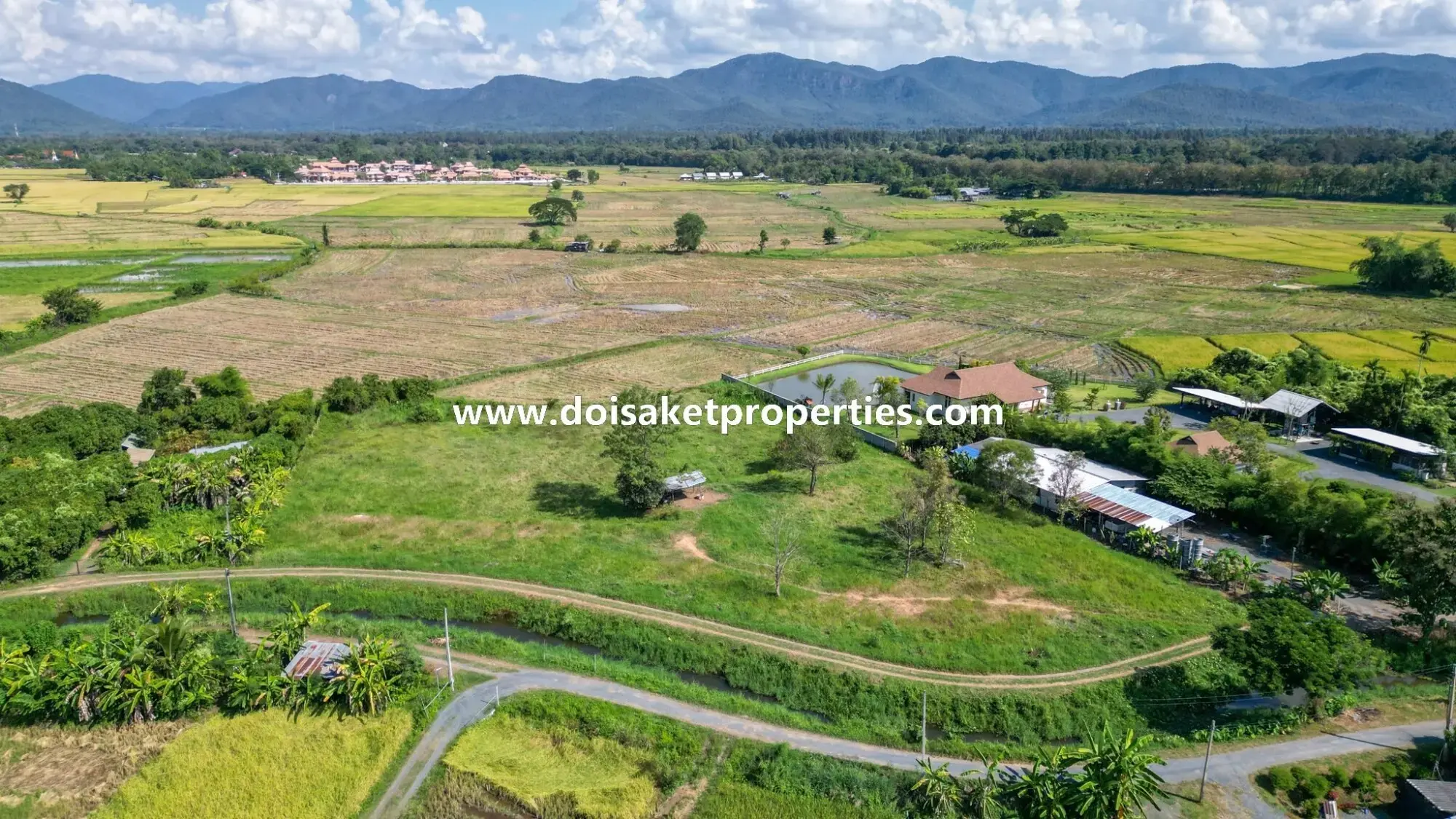 (LS376-04) 4+ Rai of Land with Excellent Views for Sale in Choeng Doi, Doi Saket