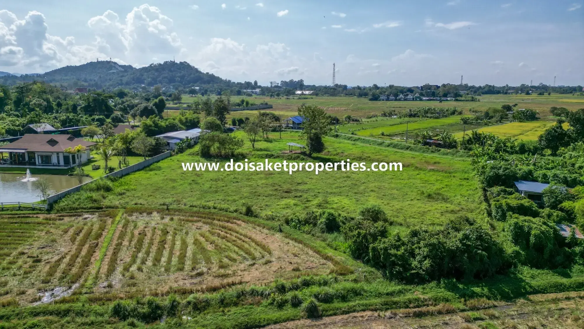 (LS376-04) 4+ Rai of Land with Excellent Views for Sale in Choeng Doi, Doi Saket