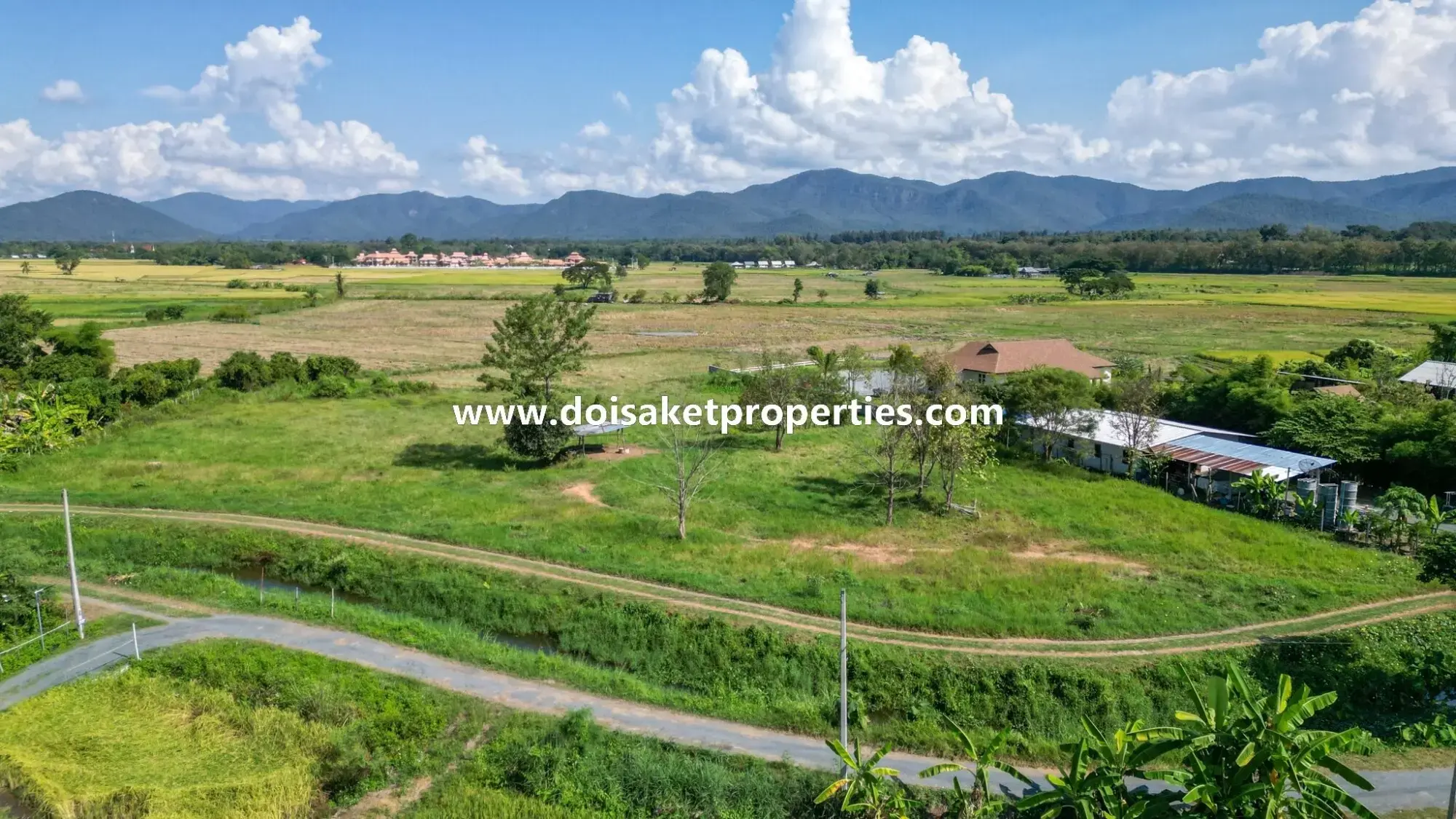 (LS376-04) 4+ Rai of Land with Excellent Views for Sale in Choeng Doi, Doi Saket