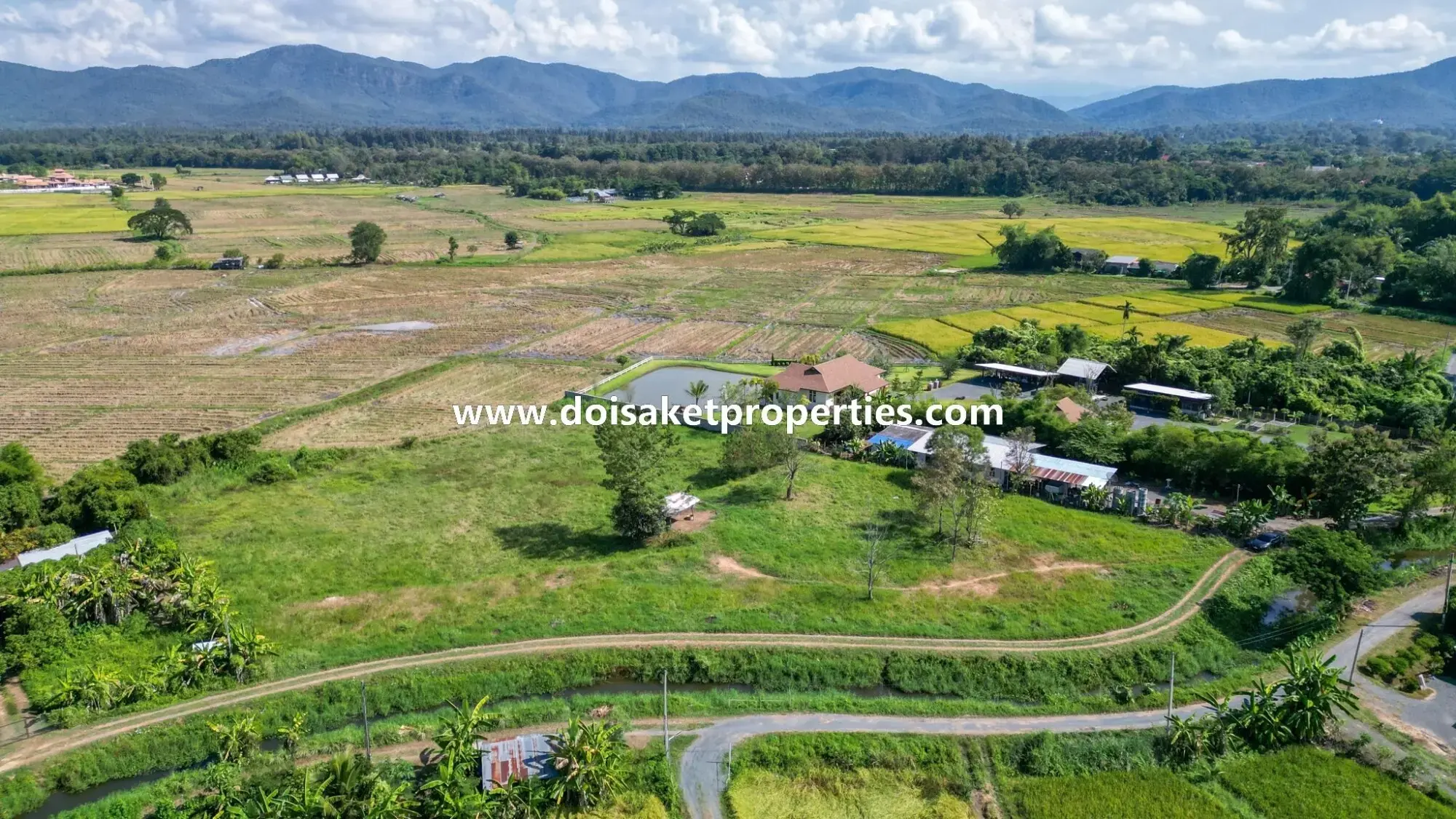 (LS376-04) 4+ Rai of Land with Excellent Views for Sale in Choeng Doi, Doi Saket