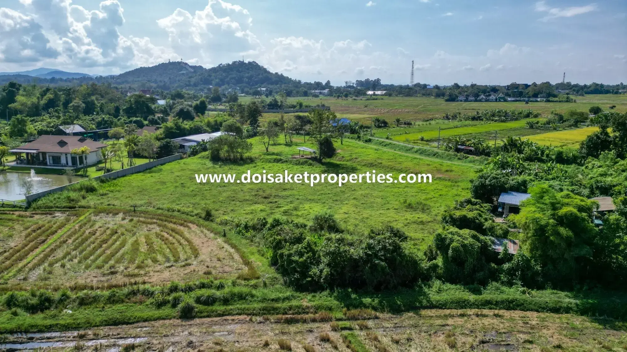 (LS376-04) 4+ Rai of Land with Excellent Views for Sale in Choeng Doi, Doi Saket