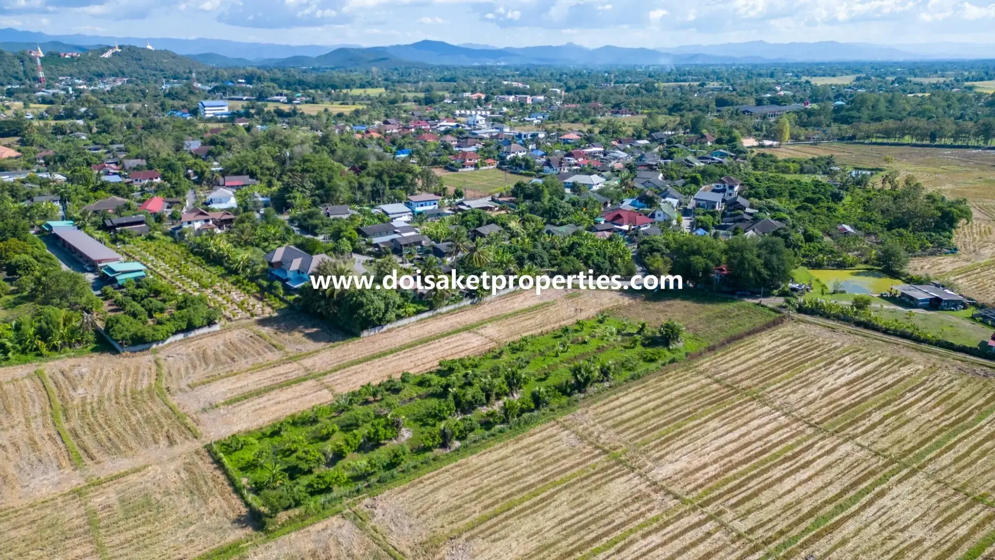 (LS378-02) 2+ Rai of Land with Views for Sale in Luang Nuea, Doi Saket