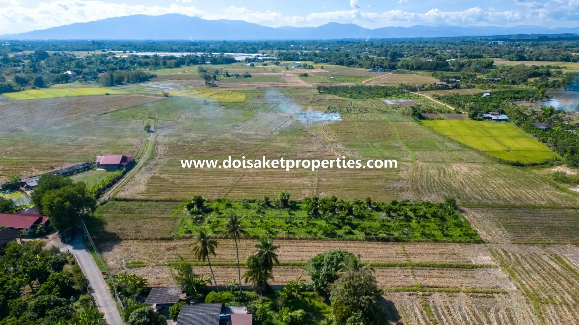 (LS378-02) 2+ Rai of Land with Views for Sale in Luang Nuea, Doi Saket