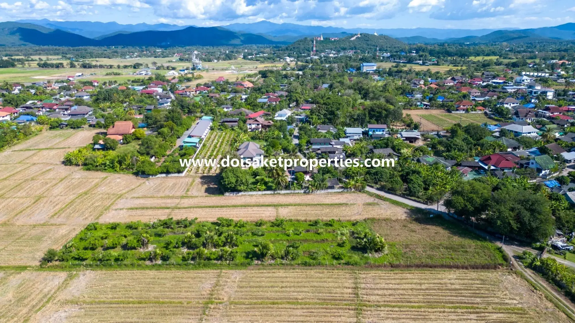 (LS378-02) 2+ Rai of Land with Views for Sale in Luang Nuea, Doi Saket