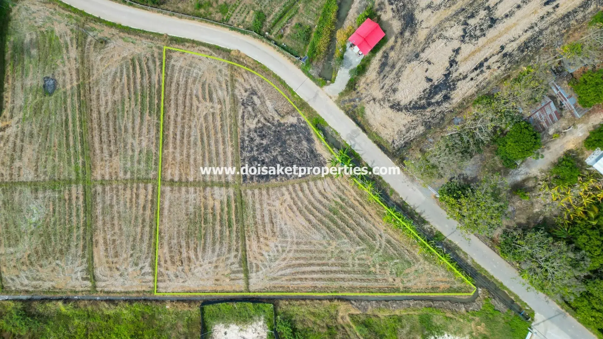 (LS388-01) Nice 1+ Rai Plot of Land with Great View for Sale in Choeng Doi, Doi Saket